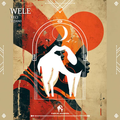 Wele album by Tengu, KECI, LUJANO & Cafe De Anatolia - Drum and Bass Cover Art