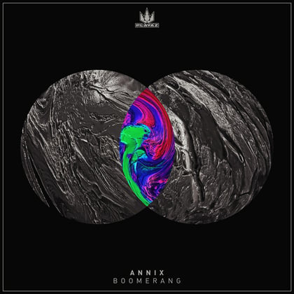 Boomerang album by Annix - Drum and Bass Cover Art