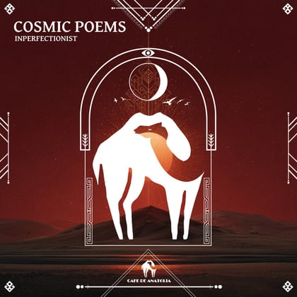 Cosmic Poems album by Tengu, Inperfectionist, Jack Kornfield & Cafe De Anatolia - Drum and Bass Cover Art
