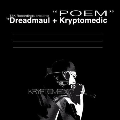 Poem album by Kryptomedic - Drum and Bass Cover Art