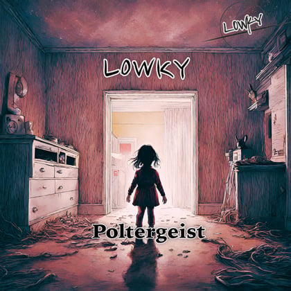 Poltergeist album by L0WKY - Drum and Bass Cover Art