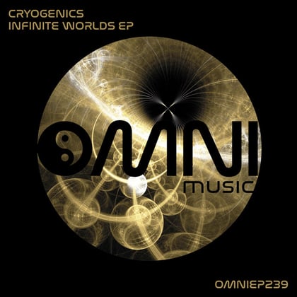 Infinite Worlds EP album by Cryogenics - Drum and Bass Cover Art