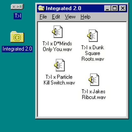 Integrated 2.0 album by Kolectiv & T>I - Drum and Bass Cover Art
