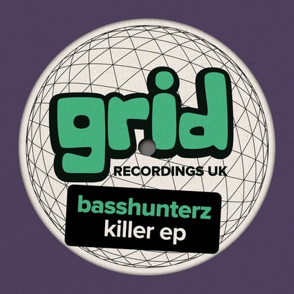 Killer EP album by BASSHUNTERZ - Drum and Bass Cover Art