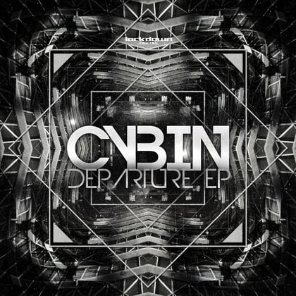 Departure album by Cybin - Drum and Bass Cover Art