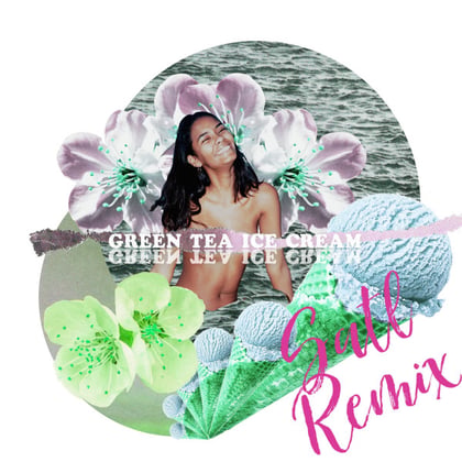 Green Tea Ice Cream (Satl Remix) album by Satl & Linda Diaz - Drum and Bass Cover Art