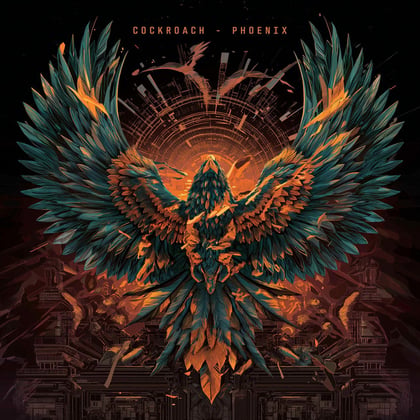 Phoenix album by Cockroach - Drum and Bass Cover Art
