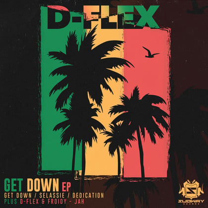 Get Down EP album by D-Flex - Drum and Bass Cover Art