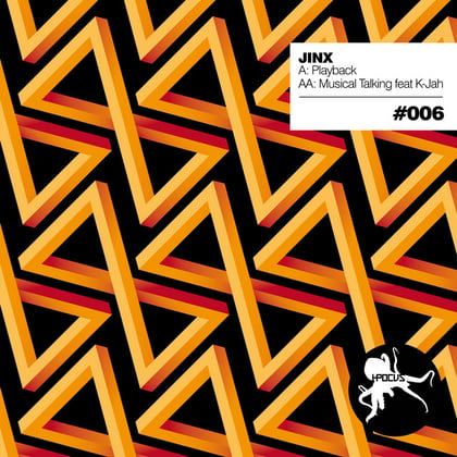 Playback / Musical Talking album by Jinx & K Jah - Drum and Bass Cover Art