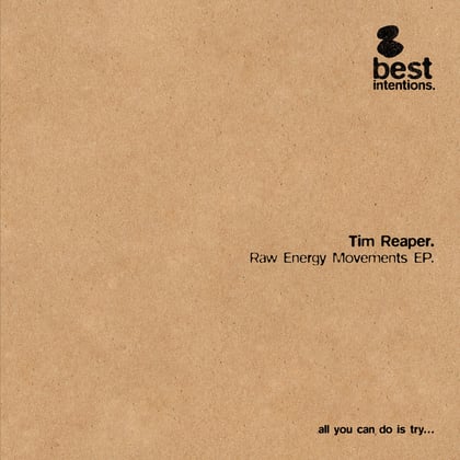 Raw Energy Movements album by Tim Reaper - Drum and Bass Cover Art