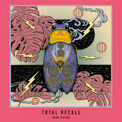 Iron Palms album by Total Recall - Drum and Bass Cover Art
