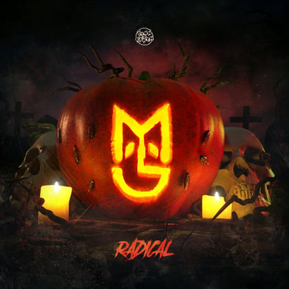 Radical album by Macky Gee - Drum and Bass Cover Art