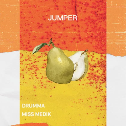 Jumper album by Miss Medik & DRUMMA - Drum and Bass Cover Art