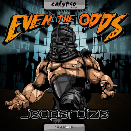 Even the Odds EP album by Jeopardize - Drum and Bass Cover Art