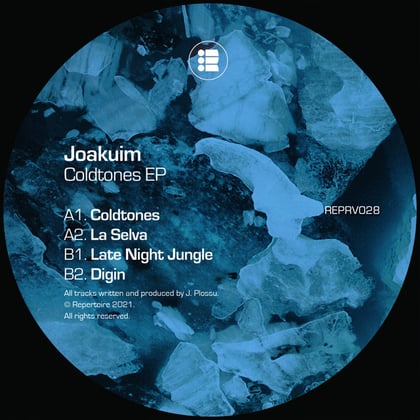 Coldtones EP album by Joakuim - Drum and Bass Cover Art