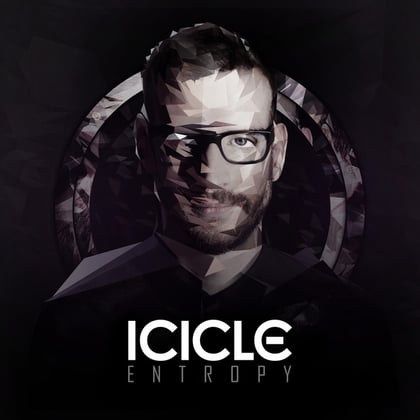 Entropy album by Icicle - Drum and Bass Cover Art