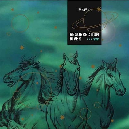 Resurrection River album by VVV - Drum and Bass Cover Art