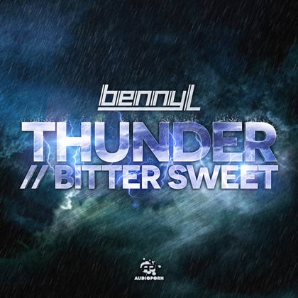 Thunder album by Benny L - Drum and Bass Cover Art
