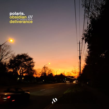 Obsidian (feat. Natalie Wood) / Deliverance album by Polaris - Drum and Bass Cover Art