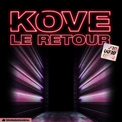 Le Retour album by Kove - Drum and Bass Cover Art