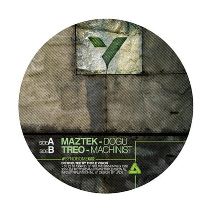 DOgu / Machinist album by Maztek - Drum and Bass Cover Art
