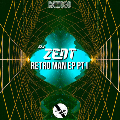 Retro Man album by Dj Zent - Drum and Bass Cover Art