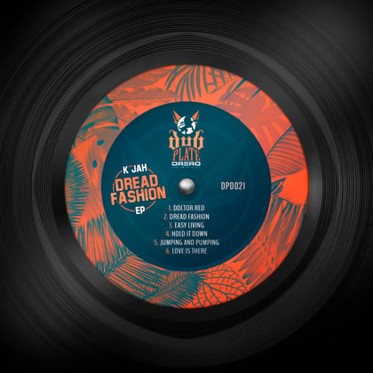 Dread Fashion EP album by K Jah - Drum and Bass Cover Art