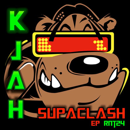 Supaclash album by K Jah, Jinx & Vytol - Drum and Bass Cover Art