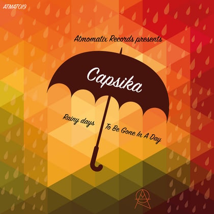 Rainy Days EP album by Capsika - Drum and Bass Cover Art