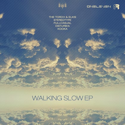 Walking Slow EP album by FullCasual - Drum and Bass Cover Art