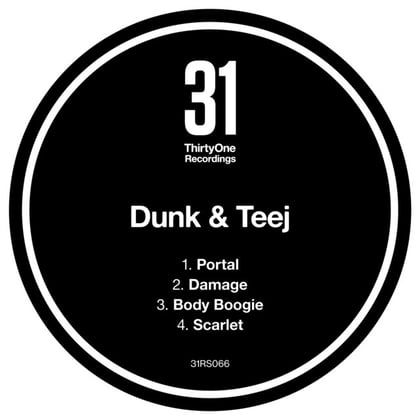Portal EP album by Dunk & Teej - Drum and Bass Cover Art