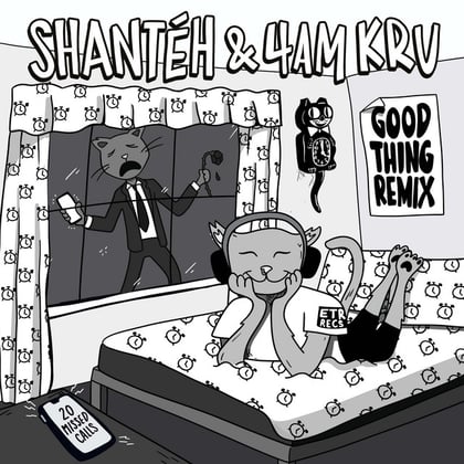 Good Thing Remix album by 4am Kru - Drum and Bass Cover Art
