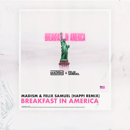 Breakfast In America (Happi Remix) album by Vibe Chemistry, Madism & Felix Samuel - Drum and Bass Cover Art