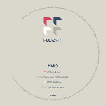 Fourfit EP 09 album by Mako - Drum and Bass Cover Art