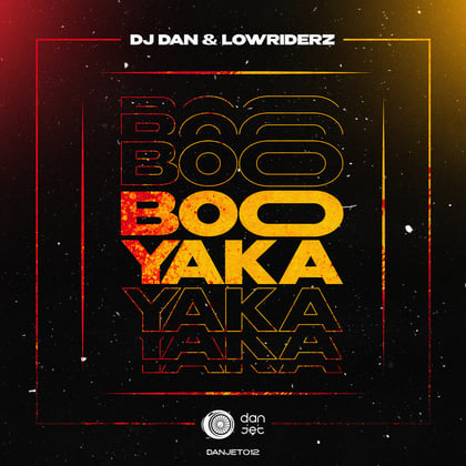 Booyaka album by Lowriderz & DJ Dan - Drum and Bass Cover Art