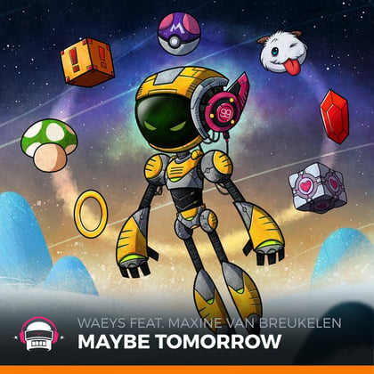 Maybe Tomorrow album by Voltage & Waeys - Drum and Bass Cover Art
