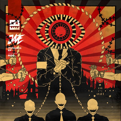 Propaganda EP album by Jade Venom - Drum and Bass Cover Art