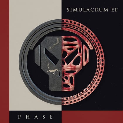 Simulacrum EP album by Phase - Drum and Bass Cover Art