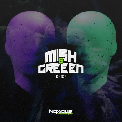E=MC² album by Greeen - Drum and Bass Cover Art
