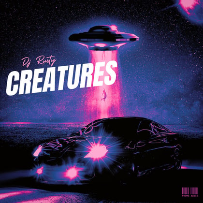 Creatures album by DJ Rusty - Drum and Bass Cover Art