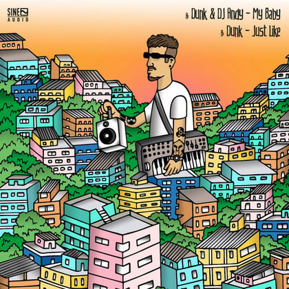 My Baby / Just Like album by Dunk & Dj Andy - Drum and Bass Cover Art