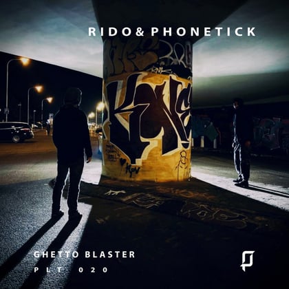 Ghetto Blaster album by Rido - Drum and Bass Cover Art