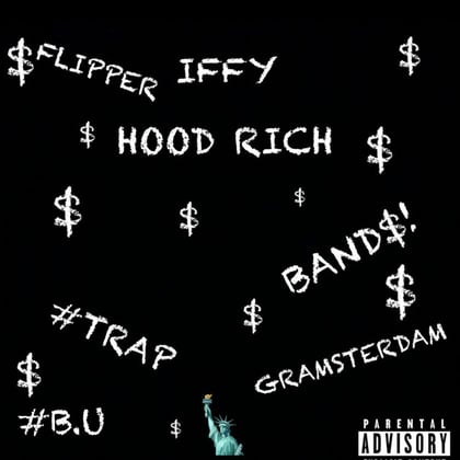 Hood Rich album by Iffy - Drum and Bass Cover Art