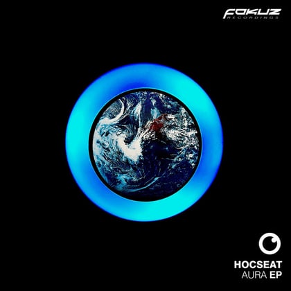 Aura EP album by Hocseat - Drum and Bass Cover Art