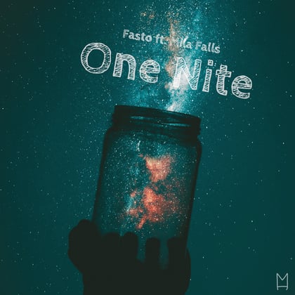 One Nite album by Skepsis, Fasto & Mila Falls - Drum and Bass Cover Art
