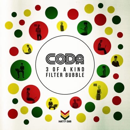 3 Of A Kind / Filter Bubble album by Coda - Drum and Bass Cover Art