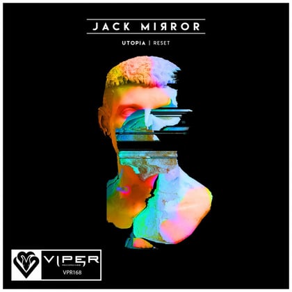 Utopia / Reset album by Jack Mirror - Drum and Bass Cover Art
