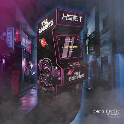 The Baddies EP album by Heist & Zero G - Drum and Bass Cover Art