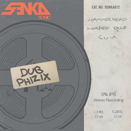 SENKA012 album by Dub Phizix - Drum and Bass Cover Art