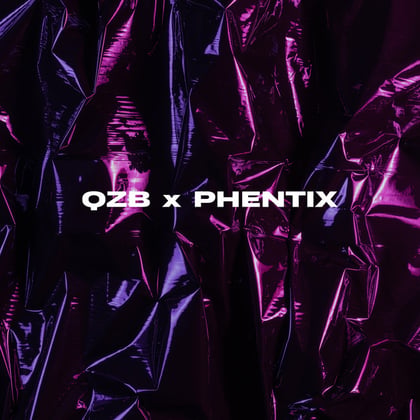 Gang Signs / Indigo Heart album by QZB & Phentix - Drum and Bass Cover Art